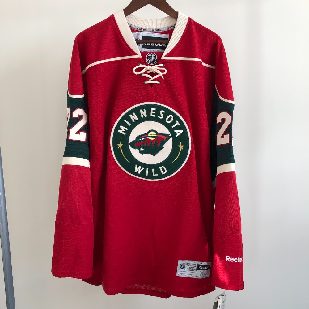 Signed Minnessota Wild Cal Clutterbuck Jersey
